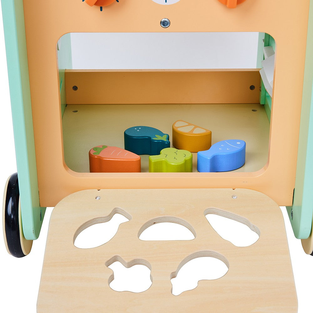 Déambulateur de cuisine en bois 2 en 1 - Eurekakids