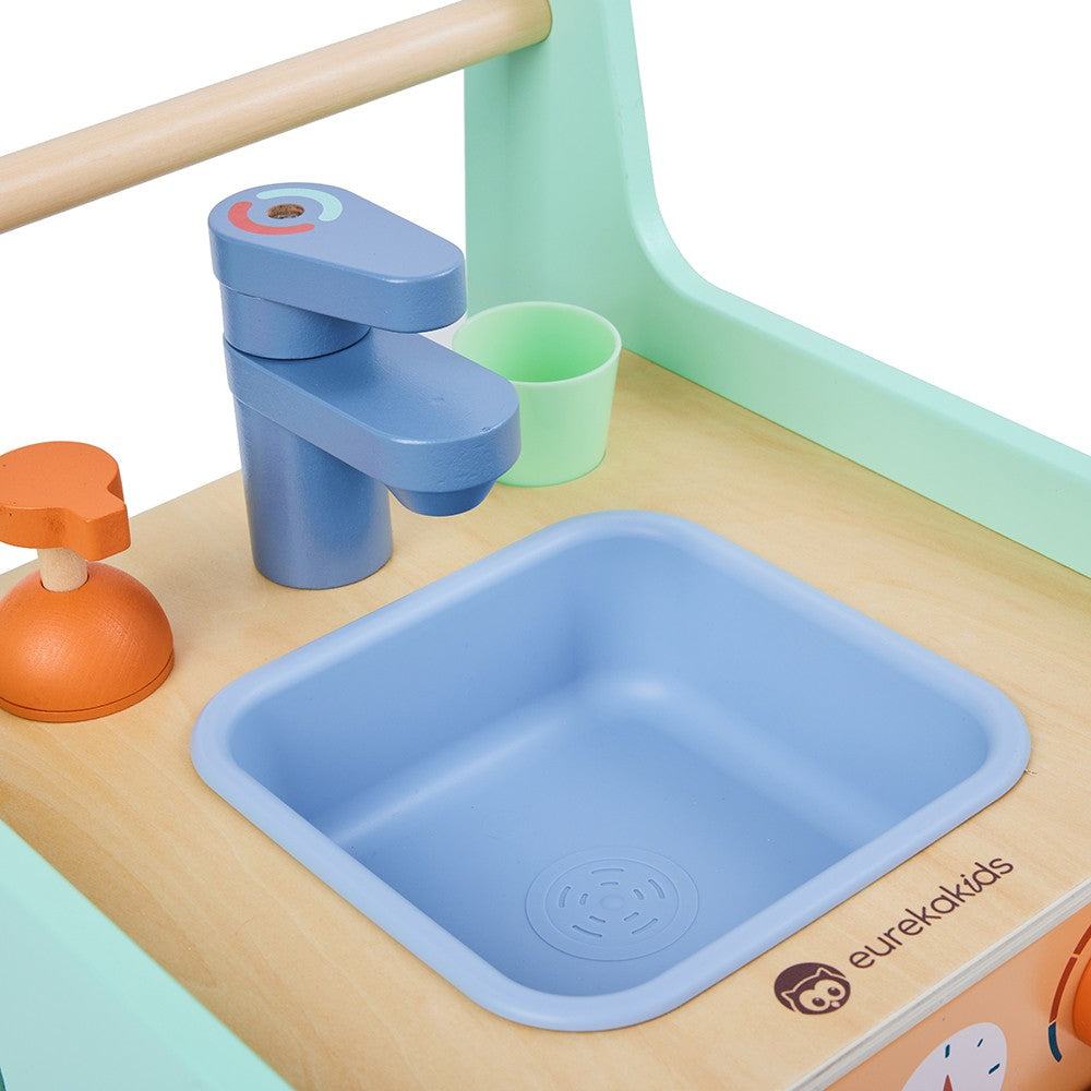 Déambulateur de cuisine en bois 2 en 1 - Eurekakids