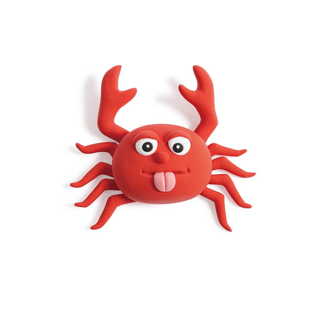 Pâte à modeler pour débutants - Crabe