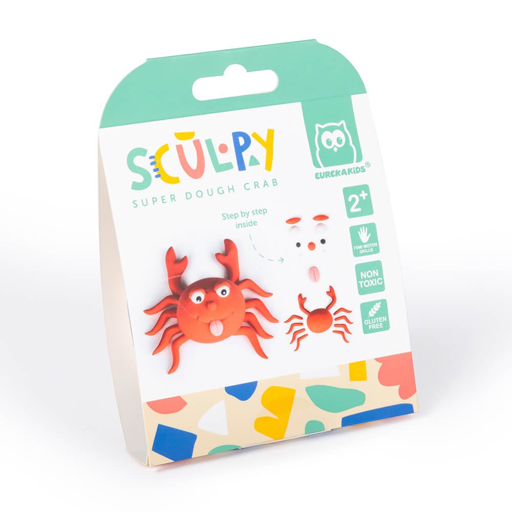 Pâte à modeler pour débutants - Crabe