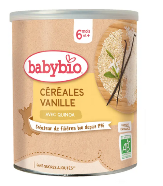 Babybio Céréales Vanilles avec Quinoa 220g