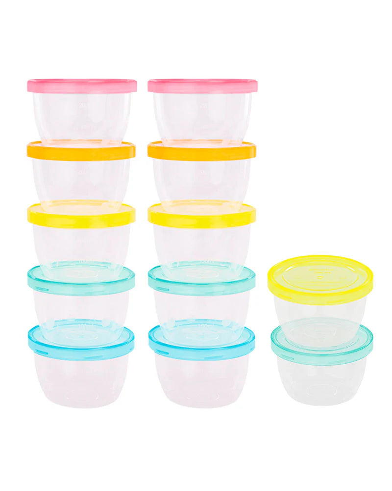 Badabulle Pots De Conservation Badabowls Maxi Portions 12x250ml