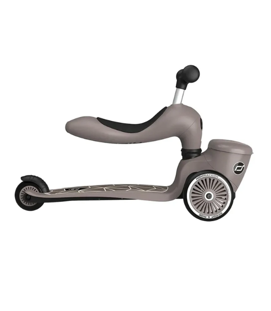 Scoot And Ride Trottinette 2en1 Highwaykick 1 Lifestyle - Brown Lines