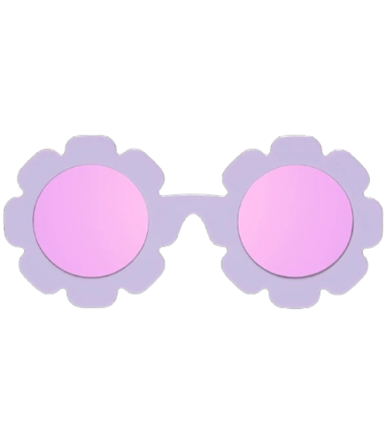 Lunettes de Soleil Babiators - Irresistible Iris Flower | Lavender Polarized Mirrored Lenses