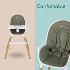chaise haute bébé avista mineral green bébé confort