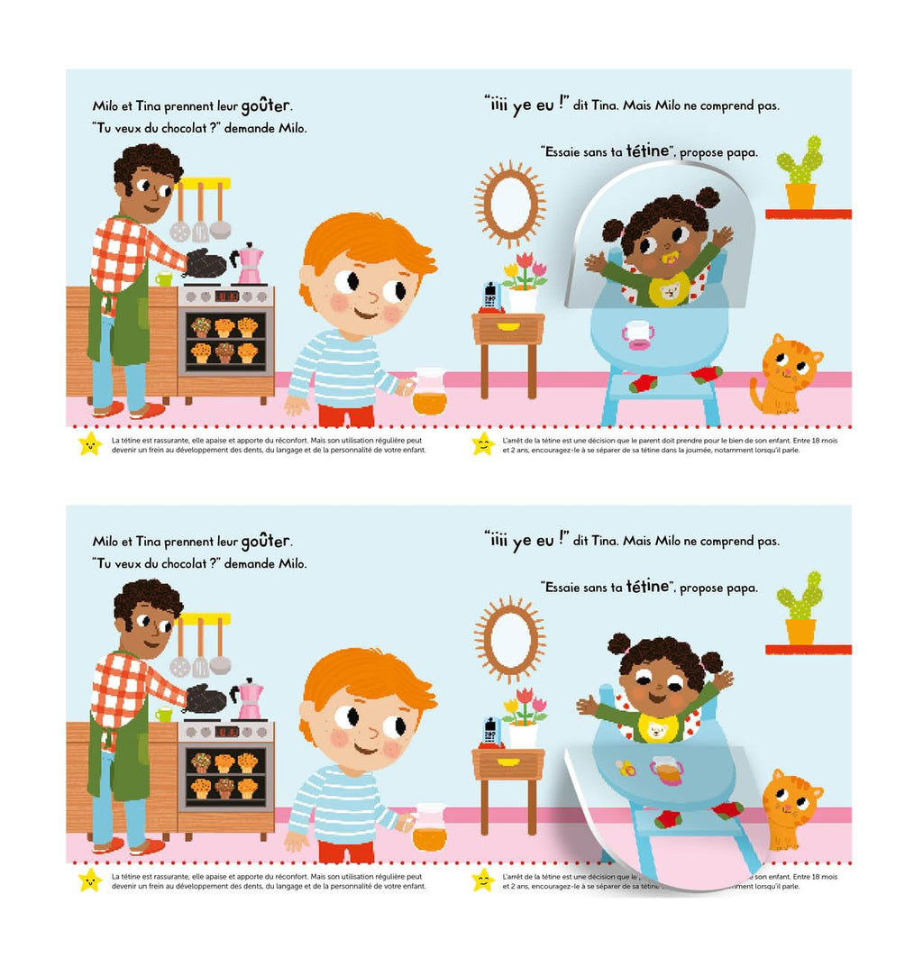 Je grandis : J’arrête la tétine !