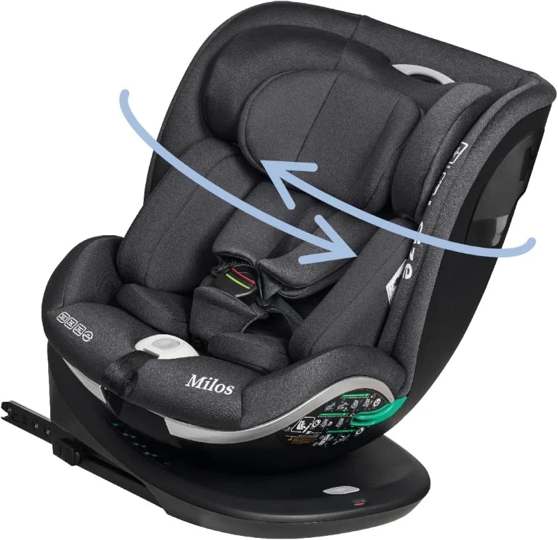 Siège auto Milos gris foncé Ms Innovaciones