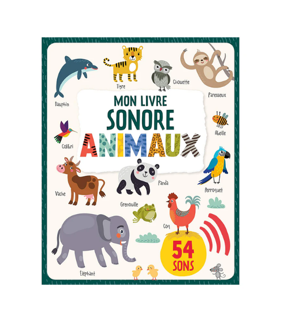 Mon Livre Sonore - Animaux