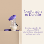 Tire-lait silicone / recueil lait – Lansinoh
