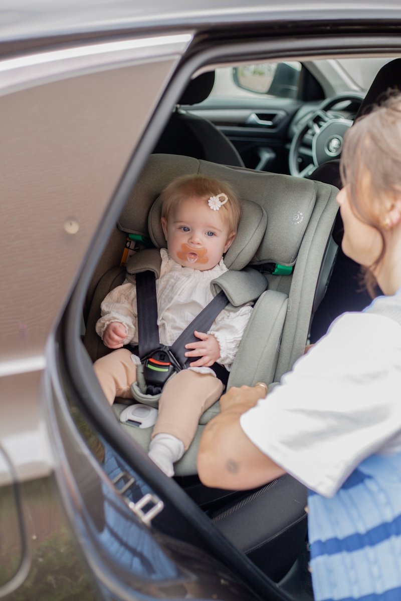 Siège auto Ding Fynn Gris 40-150cm 360° i-Size