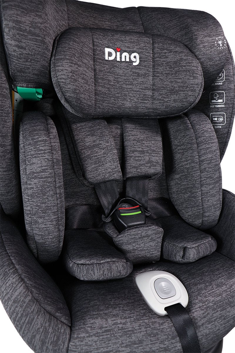Siège auto Ding Fynn Gris 40-150cm 360° i-Size