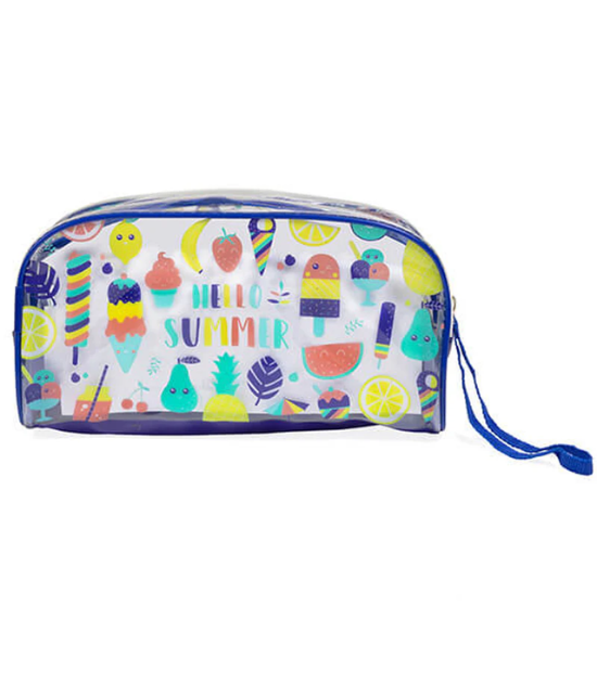 Eurekakids Trousse de Plage - Bleu & Orange