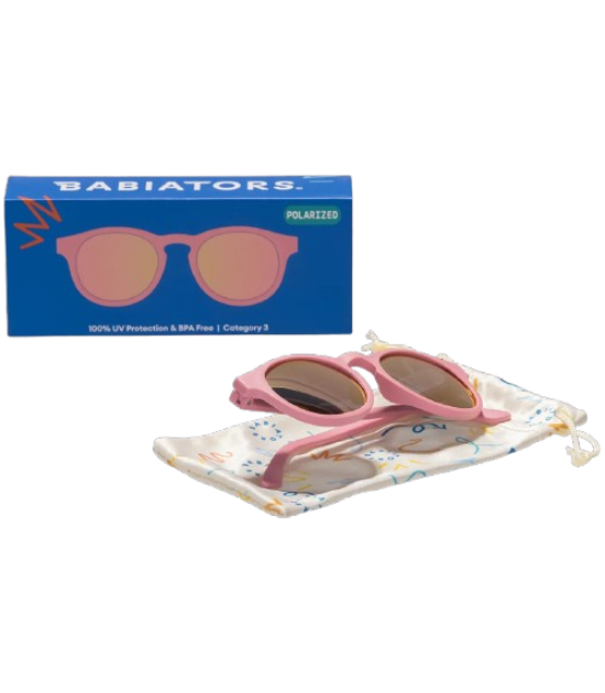 Lunettes de Soleil Babiators - Pink Polarized Mirrored Lens