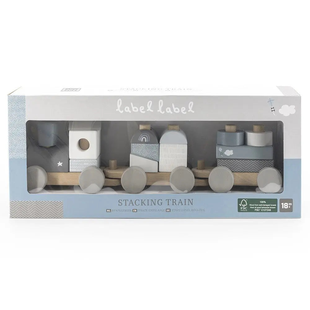 Train d’empilage - Bleu +18M