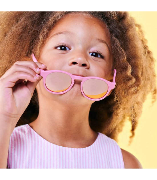 Lunettes de Soleil Babiators - Pink Polarized Mirrored Lens