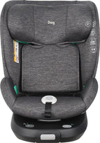 Siège auto Ding Fynn Gris 40-150cm 360° i-Size