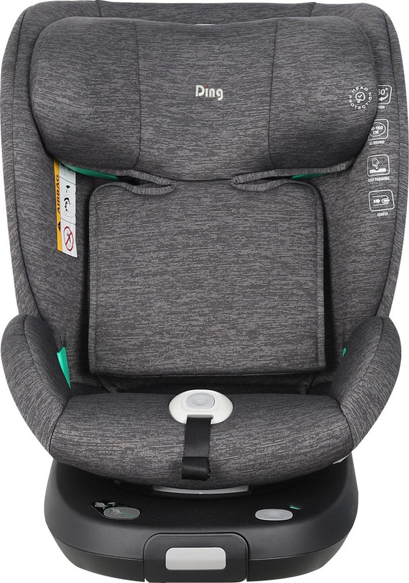 Siège auto Ding Fynn Gris 40-150cm 360° i-Size