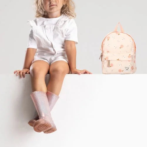 Sac à dos enfant Perfect Picnic Fruits & Fleurs rose - BB&Co