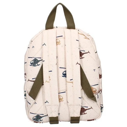 Sac à dos enfant Sweet Cuddles Hélicoptères sable - BB&Co