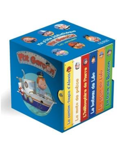Ma p'tite bibliothèque : P'tit Garçon : Les véhicules