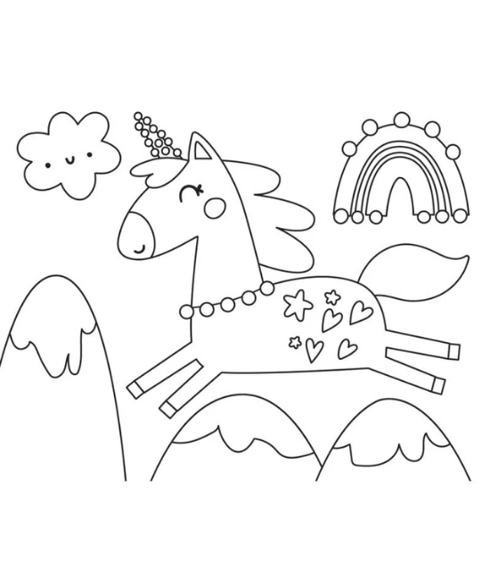 My Pretty Magic Paintings - Unicorn