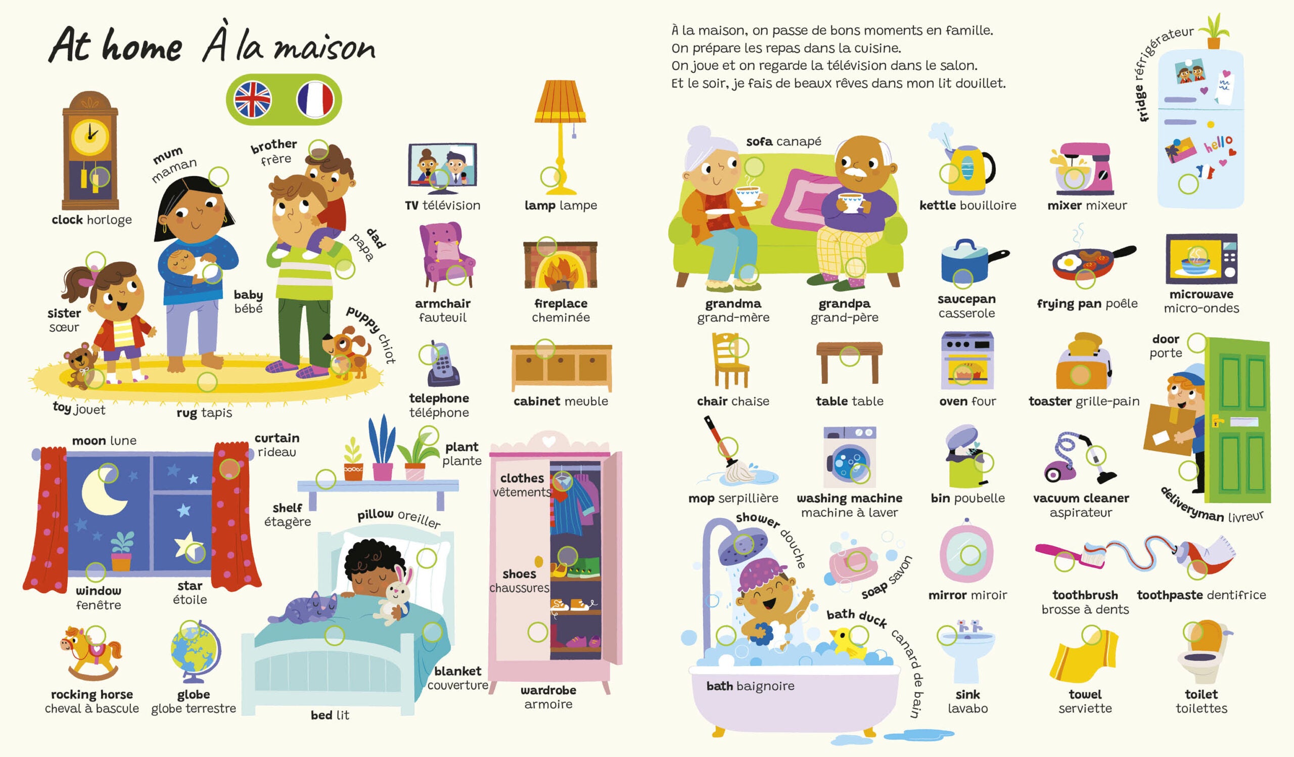 Mon premier livre sonore bilingue – 350 mots ANG/FR