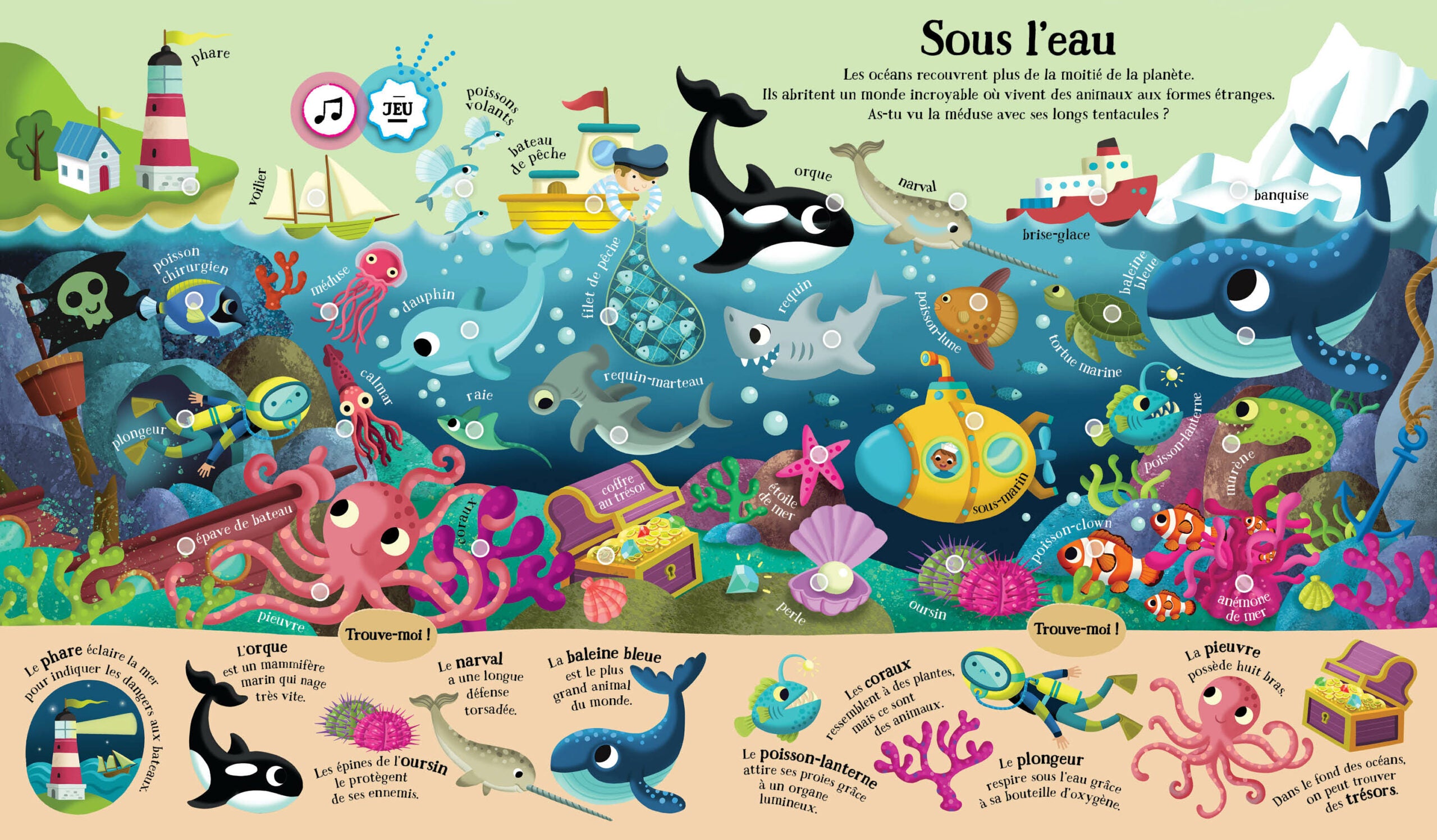 Mon cherche et trouve sonore 200 sons – La Terre