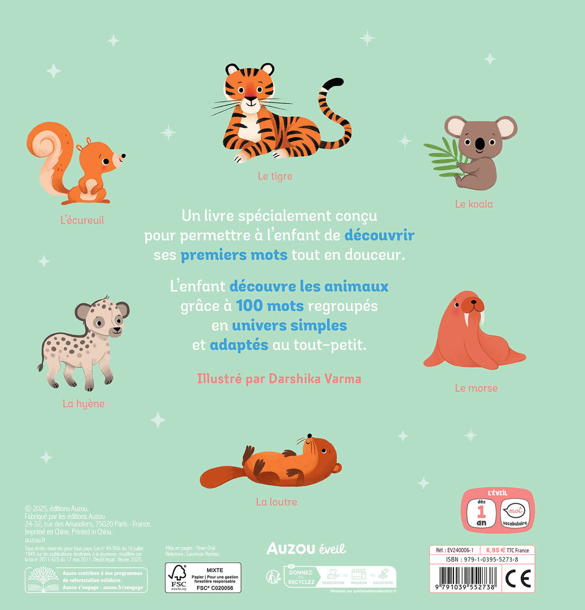 MES 100 MOTS POUR DÉCOUVRIR LES ANIMAUX
