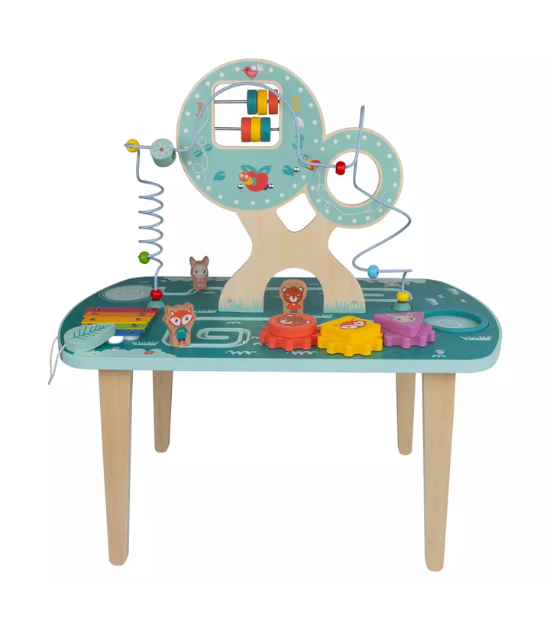One Two Fun - Table d'activités en bois