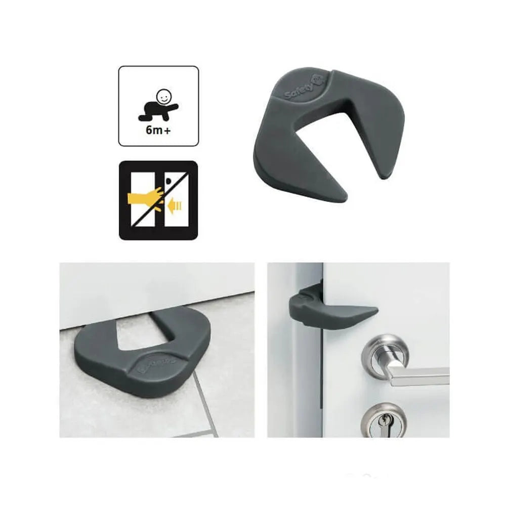 SAFETY 1ST Amortisseur de porte 2 en 1 - Gris