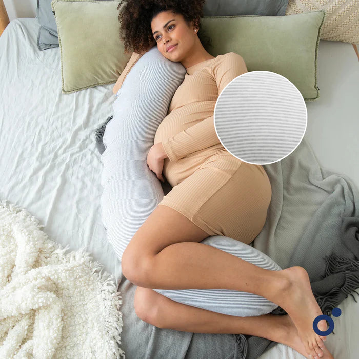Coussin d'allaitement et de maternité doomoo Buddy Classic Grey