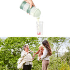 Boîtes doseuses de lait en poudre Babydose Mineral Green - Babymoov