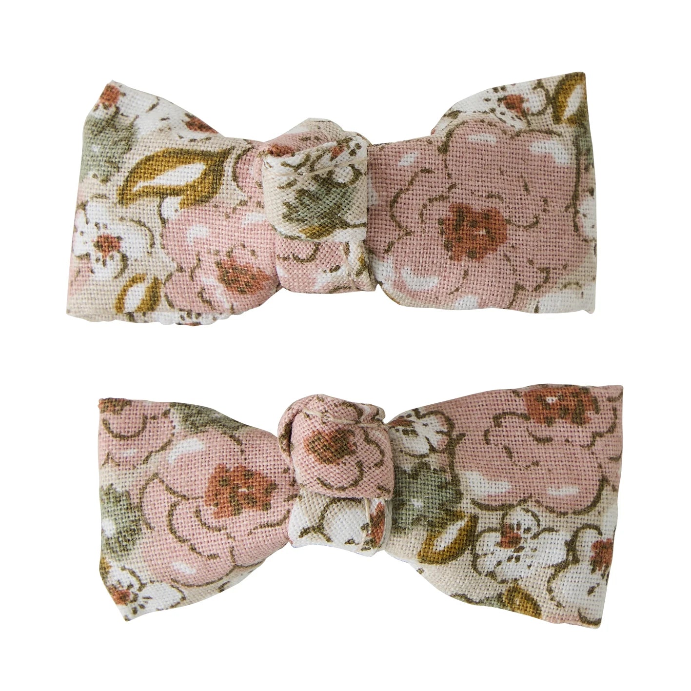 Lot 2 barrettes baby clic clac – imprimé Liberty