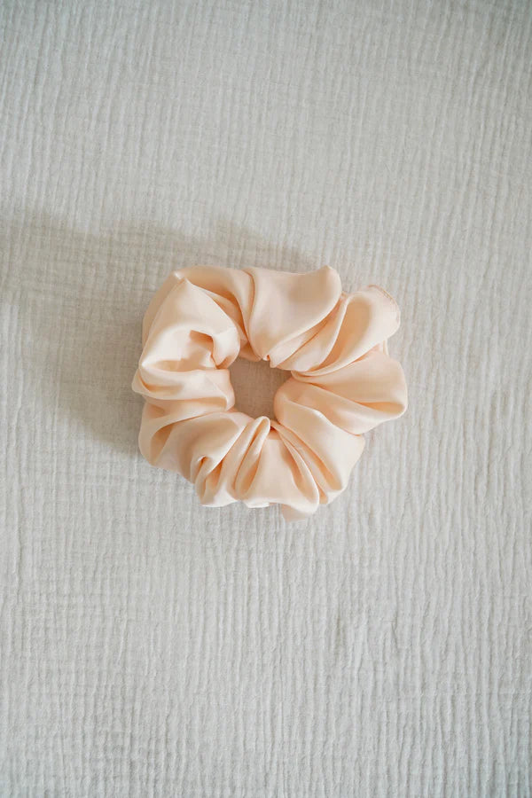 Bambidou Chouchou en Soie - Saumon