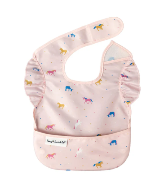 Bavoir facile Mess-proof - Licorne Confettis