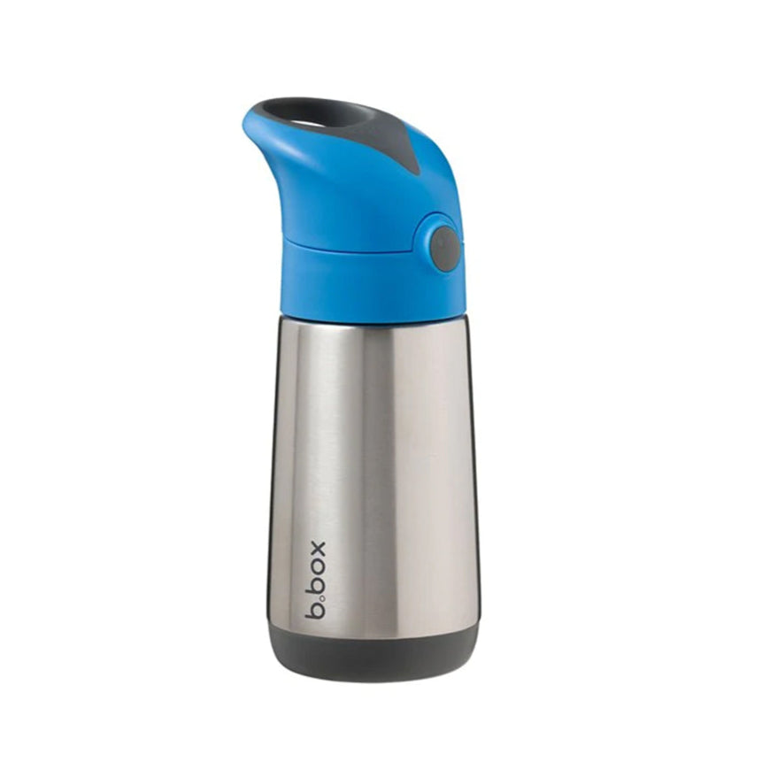 BBox Gourde isotherme à paille 350ml - Blue Slate