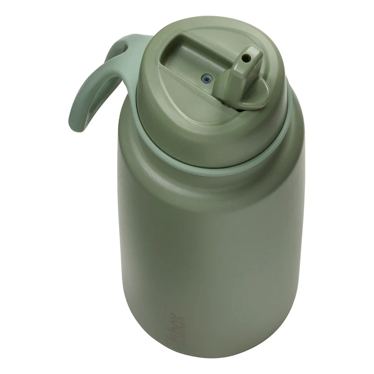 BBox Gourde Isotherme à Couvercle Rabattable 1L - Olive