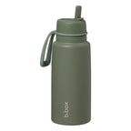 BBox Gourde Isotherme à Couvercle Rabattable 1L - Olive