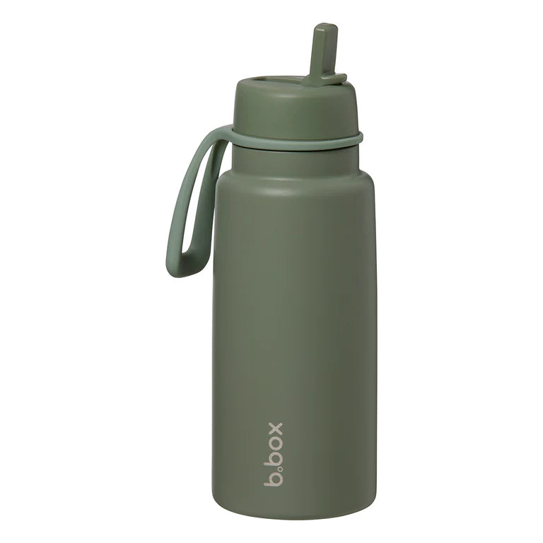 BBox Gourde Isotherme à Couvercle Rabattable 1L - Olive