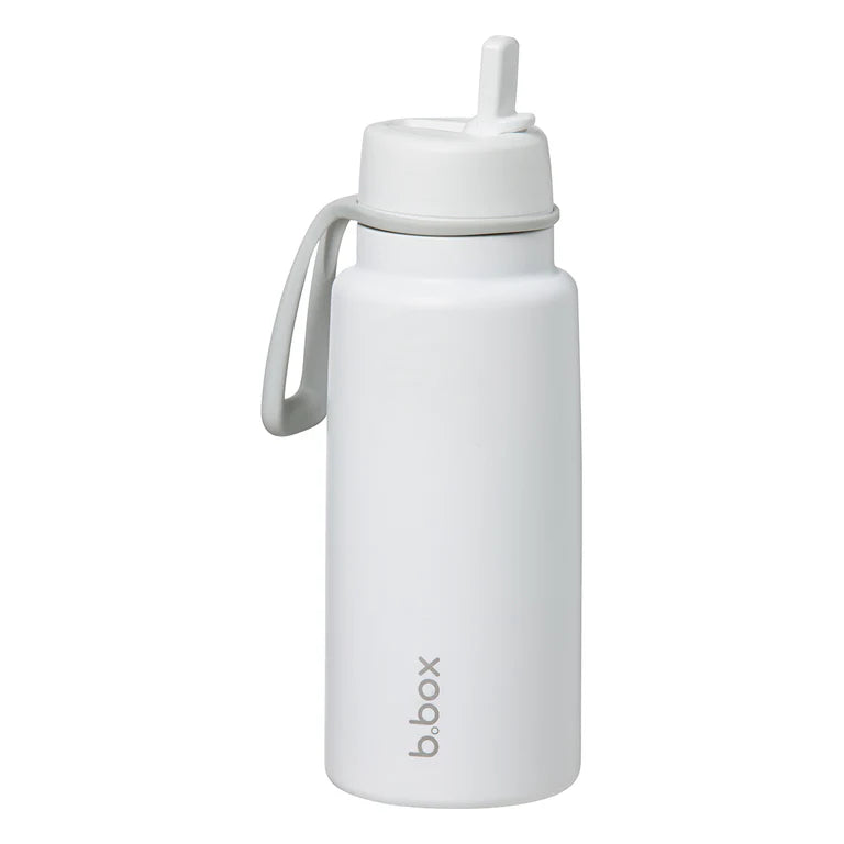 BBox Gourde Isotherme à Couvercle Rabattable 1L - White Out
