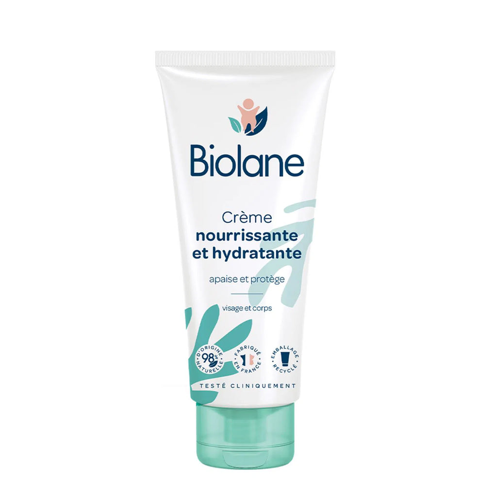 Biolane Crème nourrissante et hydratante visage et corps 100 ml