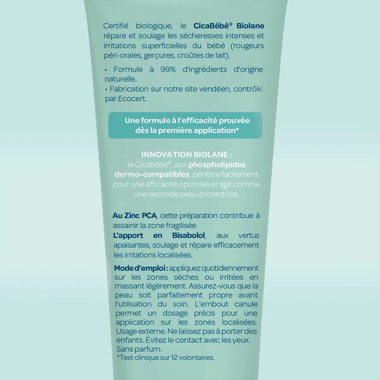 Biolane Expert Cicabébé Soin 3 en 1 Soulage & Répare 40ml