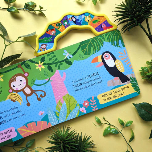 Carry-Along Jungle Adventure – Children’s 10 Button Sound Book