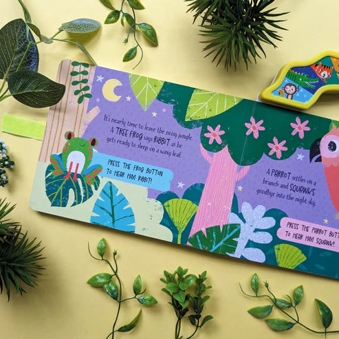 Carry-Along Jungle Adventure – Children’s 10 Button Sound Book