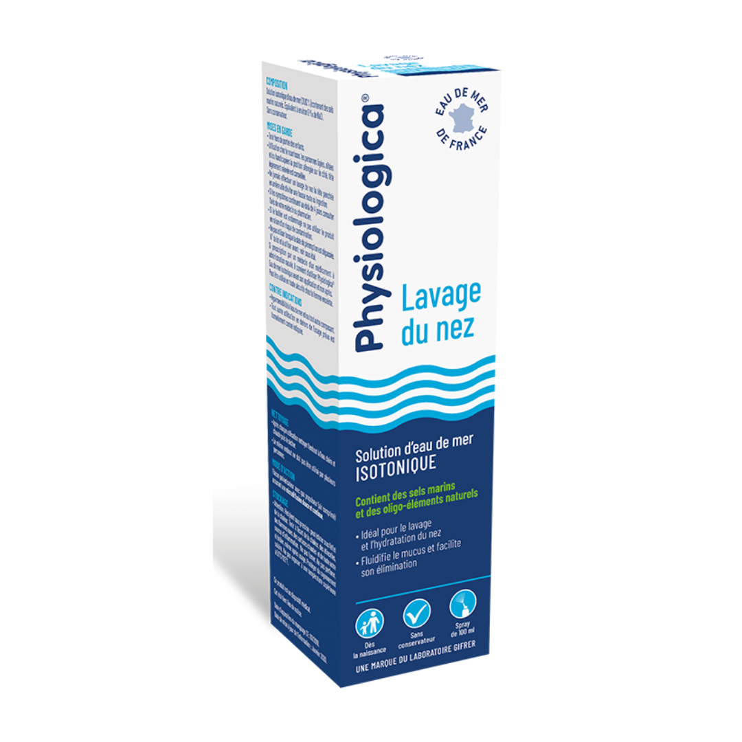 GIFRER Physiologica Lavage Du Nez Solution Isotonique Spray 100ml