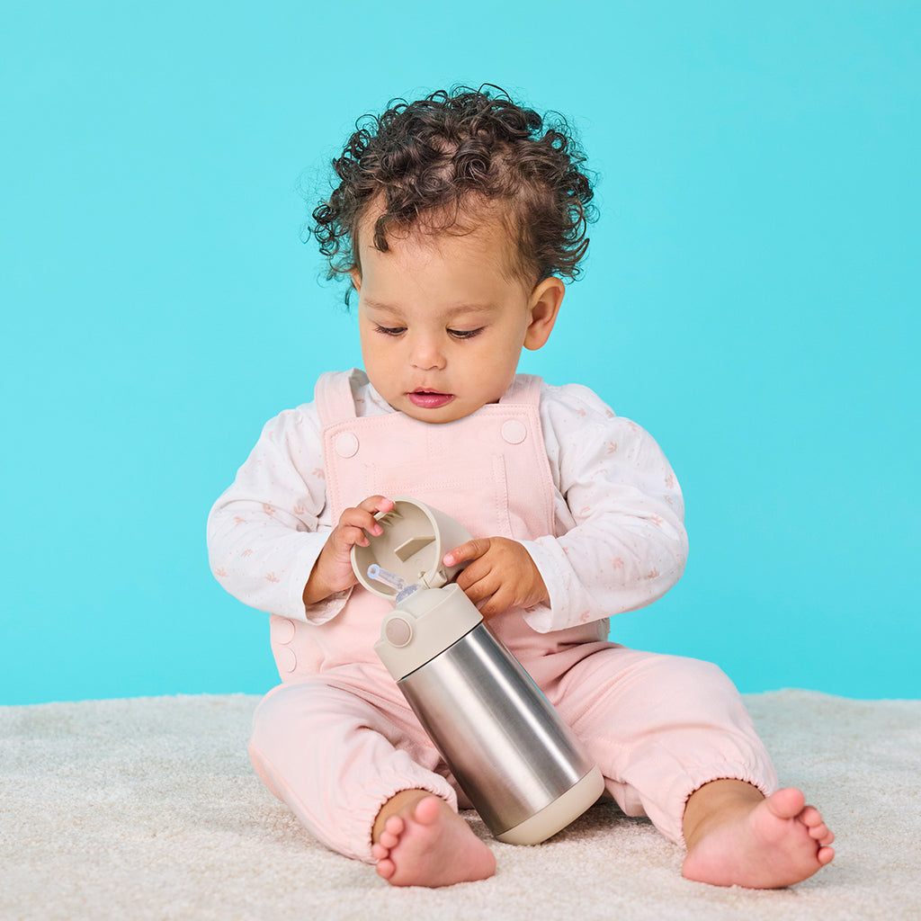 BBox Gourde isotherme à paille 350ml - Latte