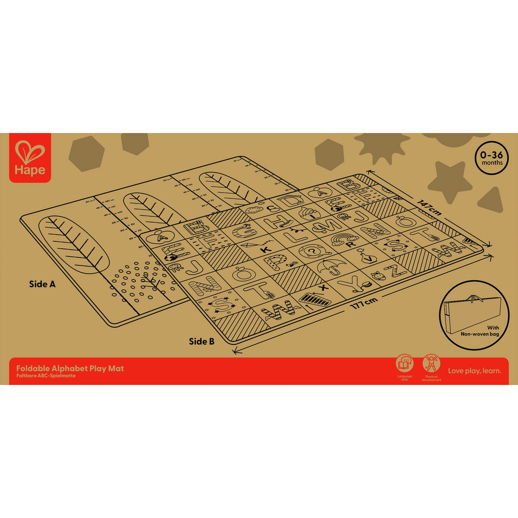 HAPE - Foldable Alphabet PlayMat