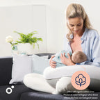 Coussin d'allaitement et de maternité doomoo Buddy Classic Grey