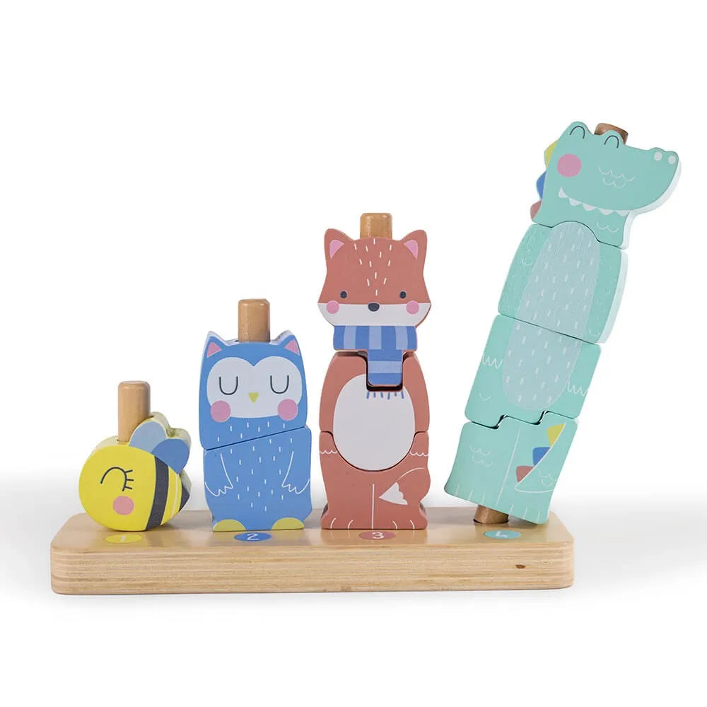 Jeu Empilable en Bois Eurekakids 12M+