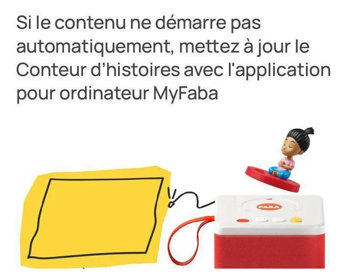 Personnage sonore Yoga pour les petits - FABA